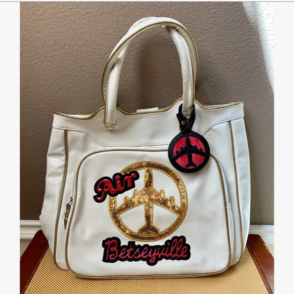 Vintage Betsy Johnson Stewardess Bag